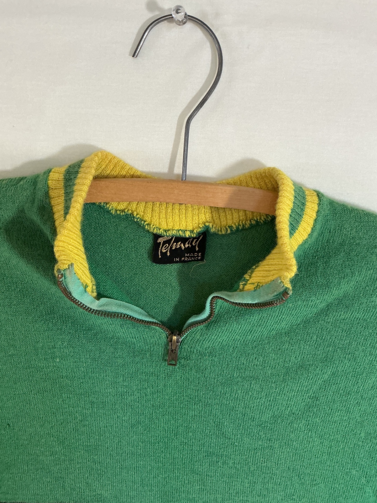 Two vintage cycling jerseys. - image 3 of 7