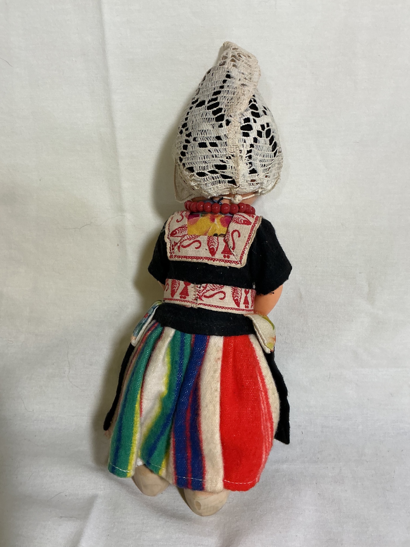 Group of six fabric dolls in traditional folk costumes - image 4 of 13