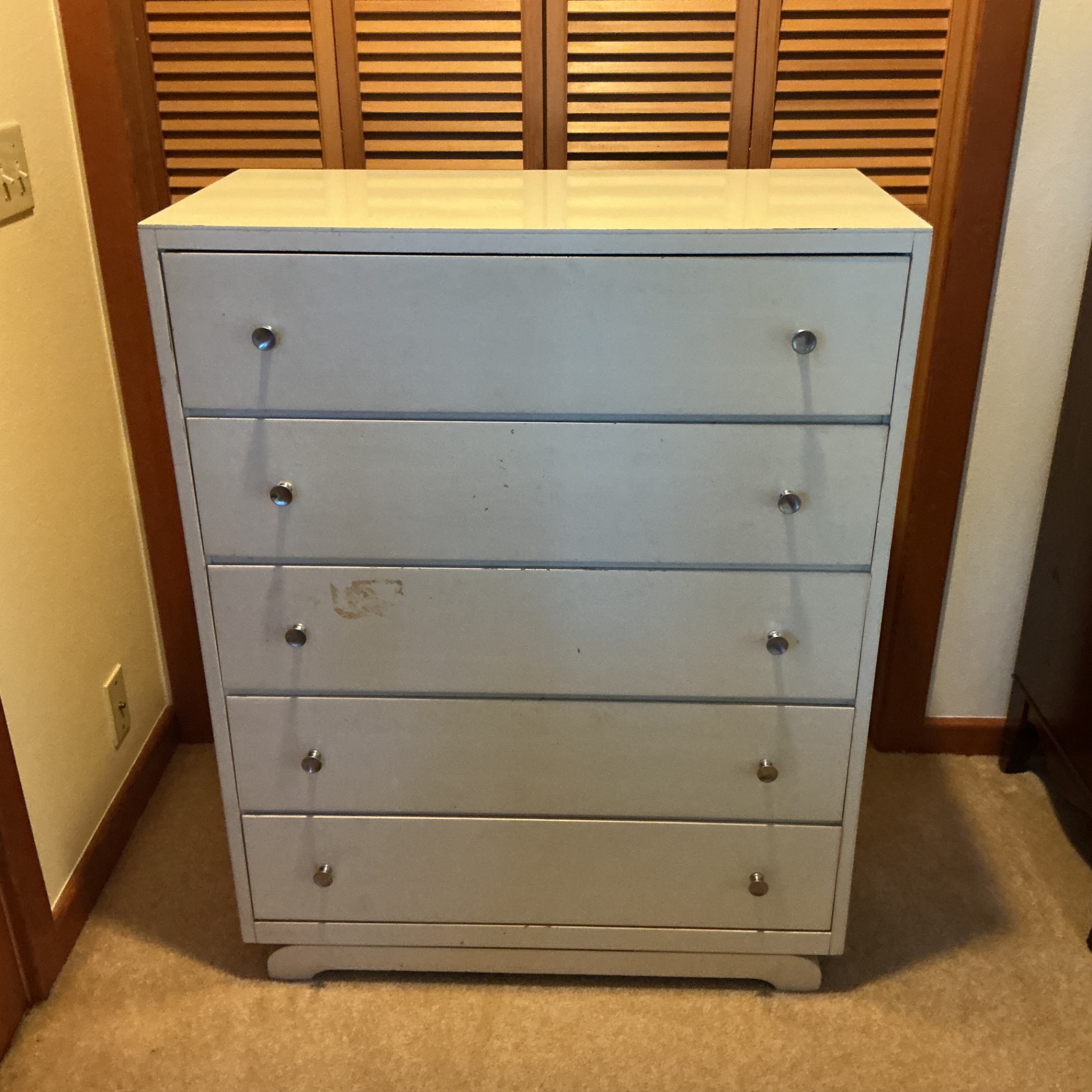 White chest of drawers - image 1 of 5