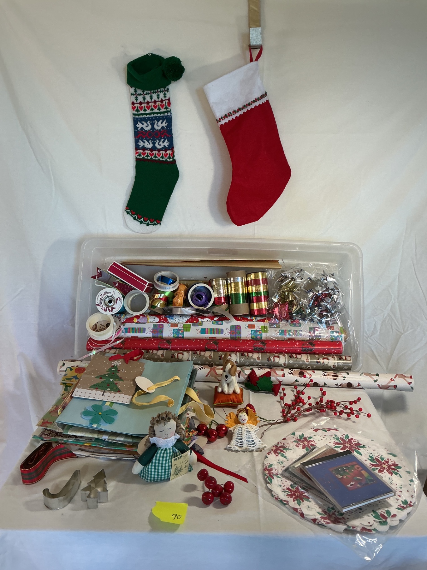 Christmas Decorations, Lights, Stockings and Gift Wrap - image 1 of 10