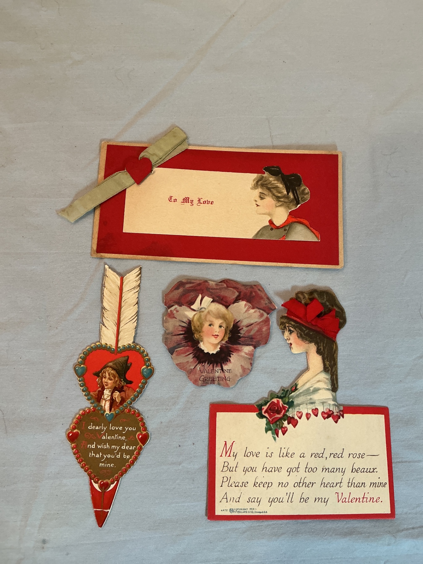  Vintage Ephemera, Dog bookends, books, and more - image 2 of 8