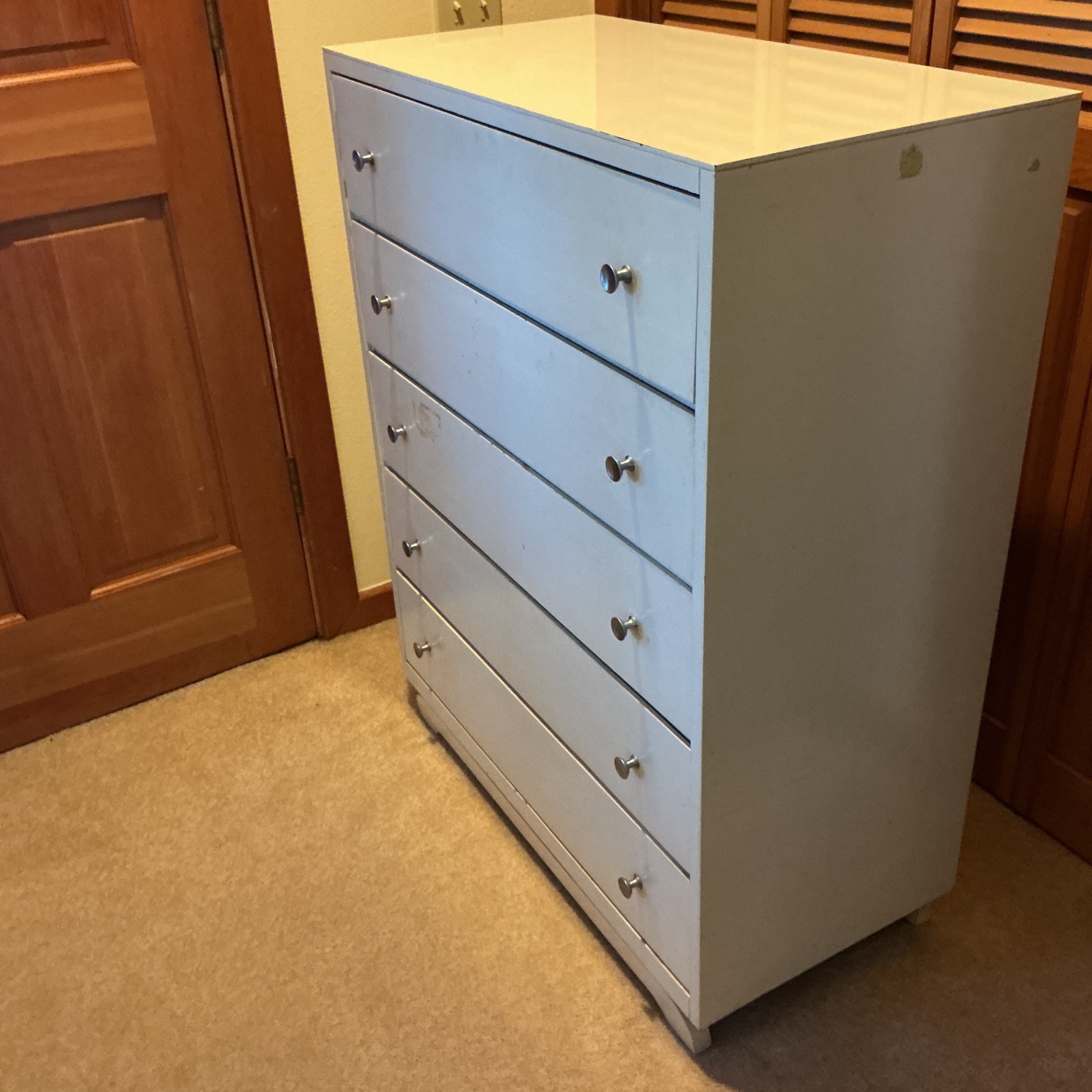 White chest of drawers - image 2 of 5