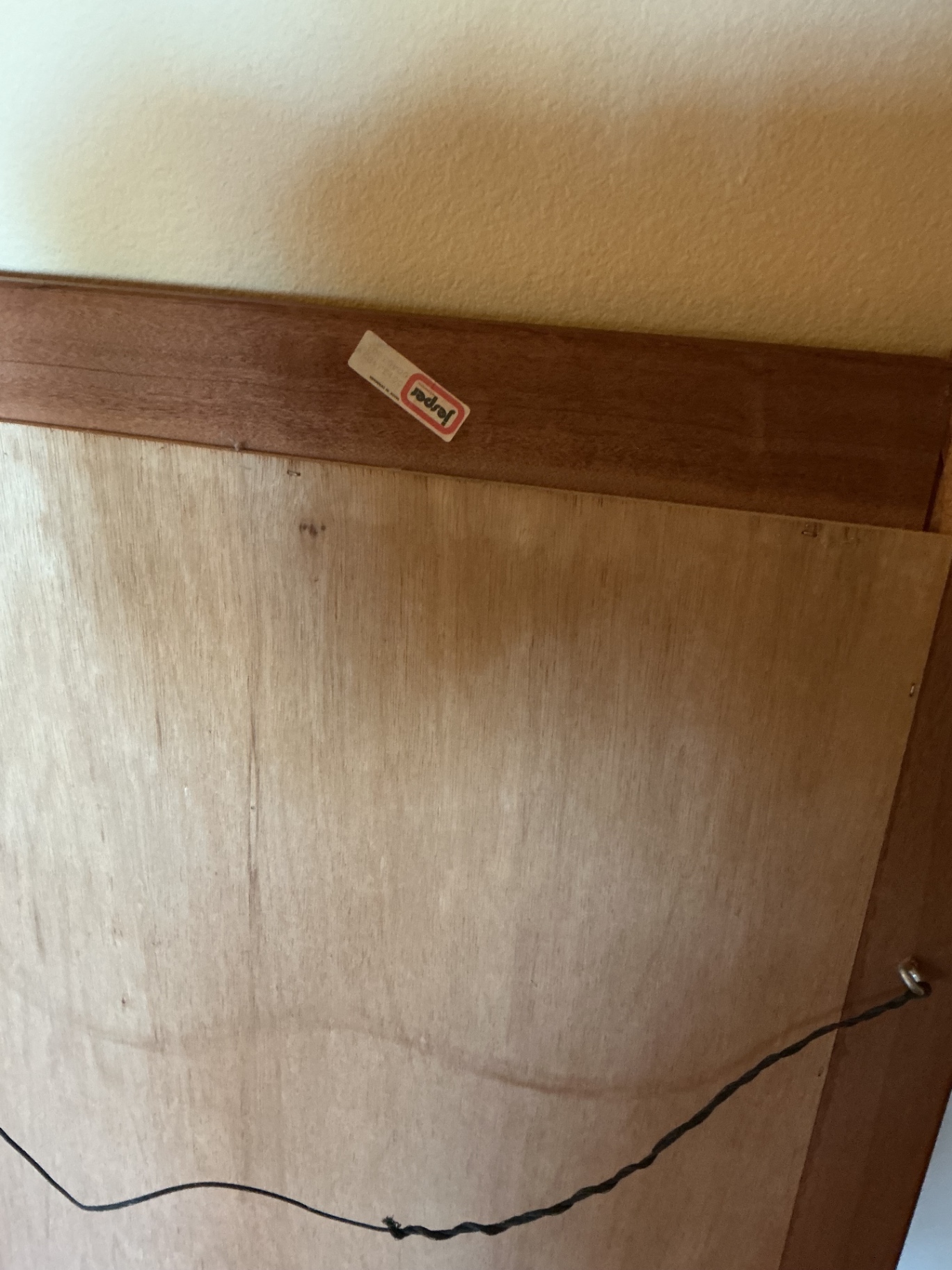 Danish MId-Century Modern Teak Dresser & Mirror - image 7 of 7