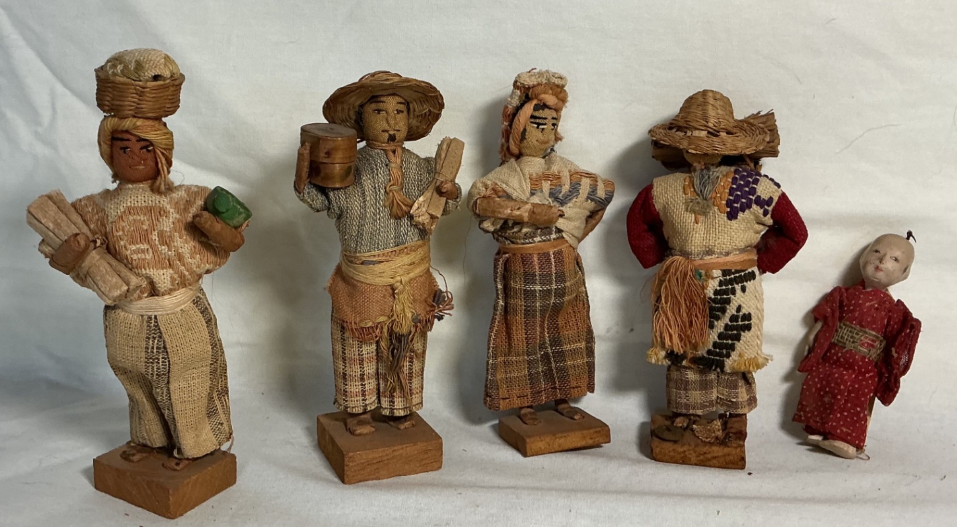 Collection of Folk Art Figurines and Clay Figures - image 2 of 6