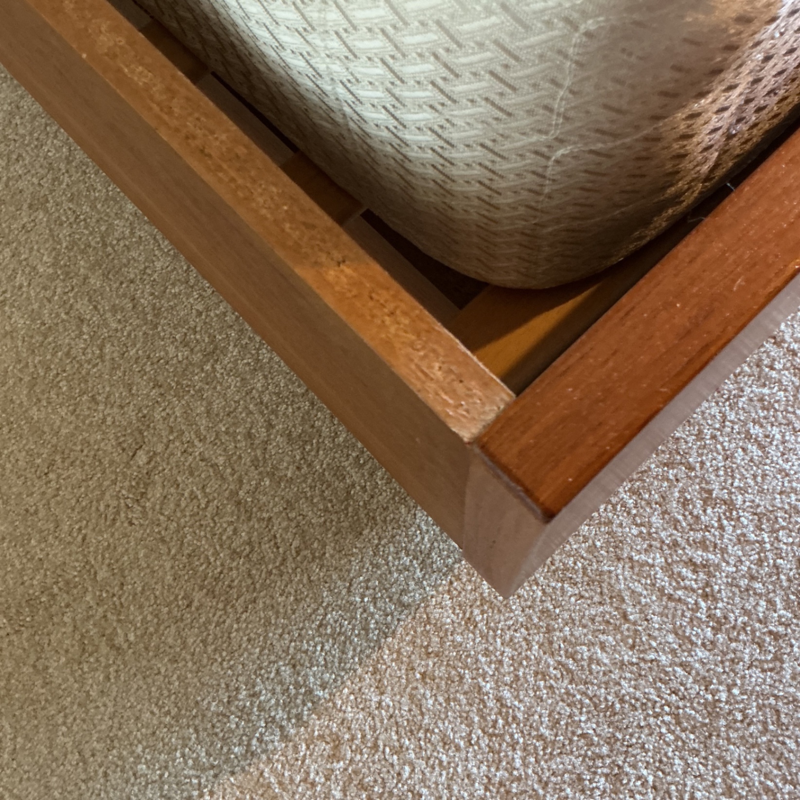 Danish Mid-Century Teak Platform Queen Bed - image 4 of 4