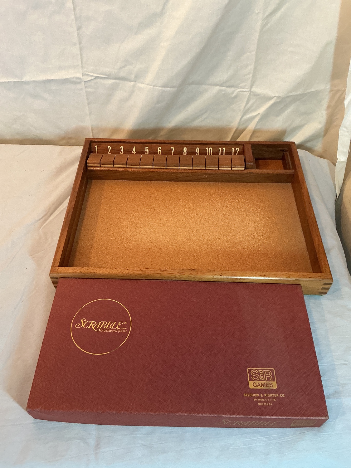Vintage board games, puzzles, and checkers set - image 3 of 5