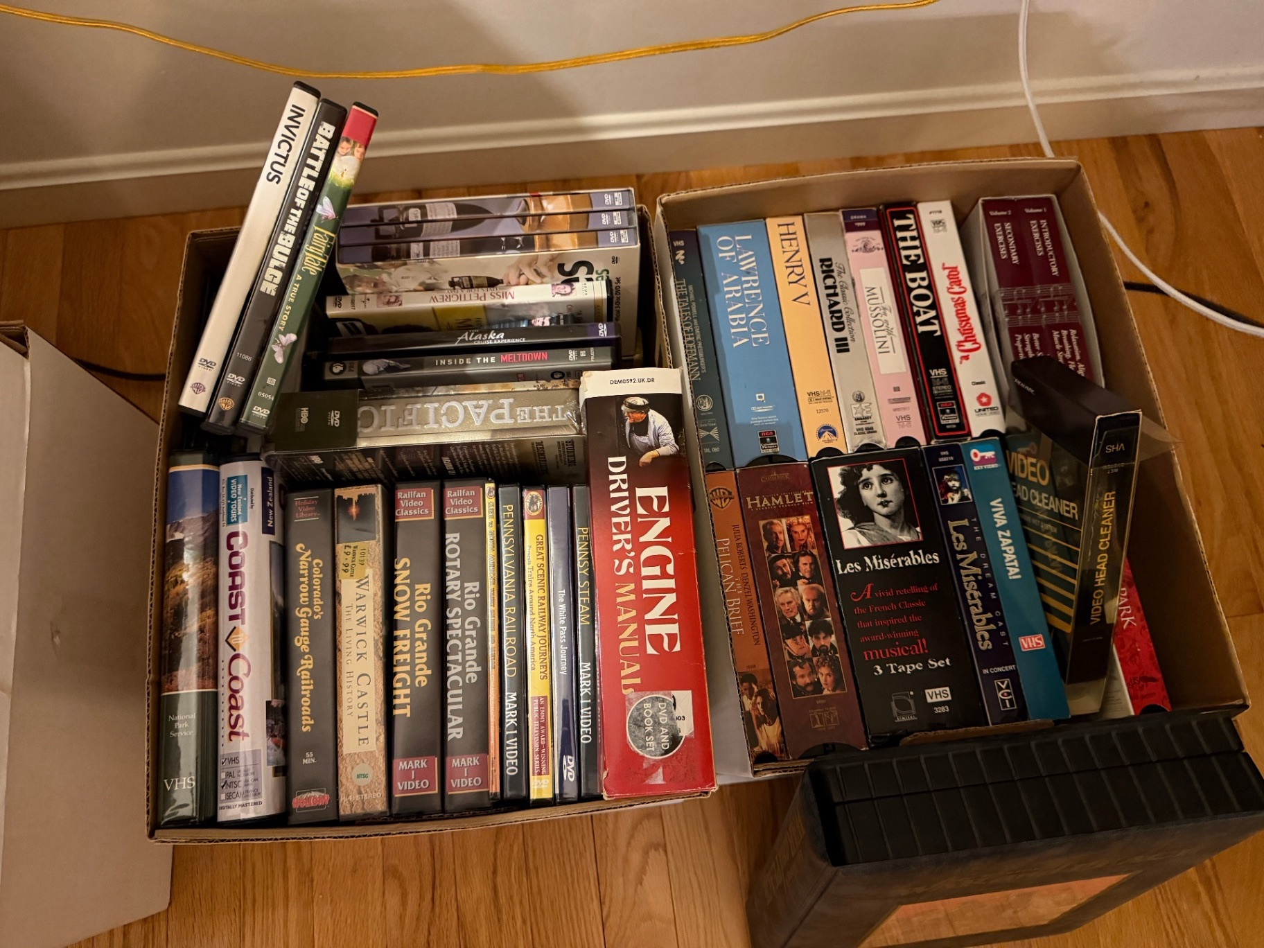 Lot of MANY VHS/DVD’s - image 1 of 2