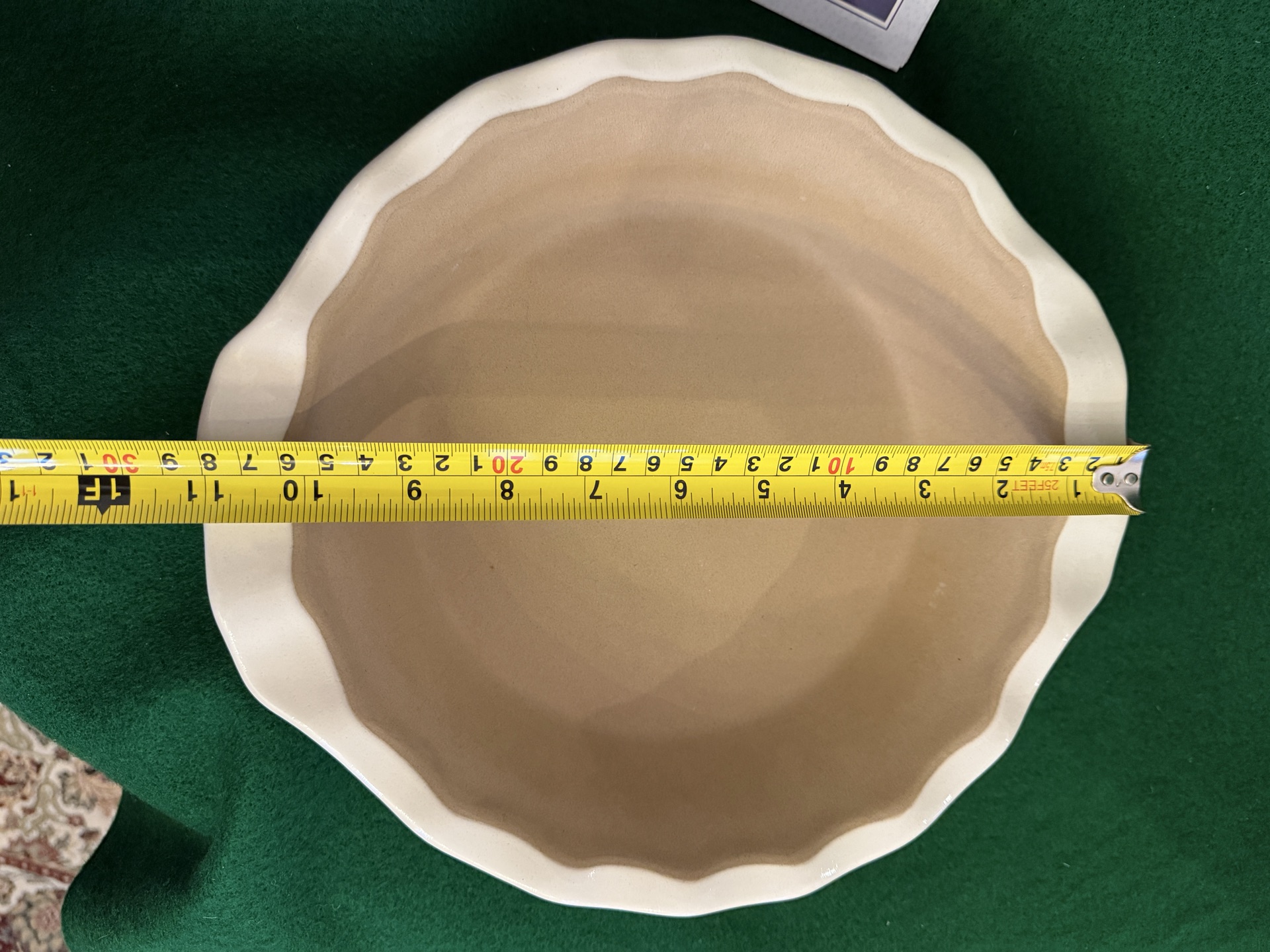 Pampered Chef Pie Plate And Cookbook - image 3 of 3
