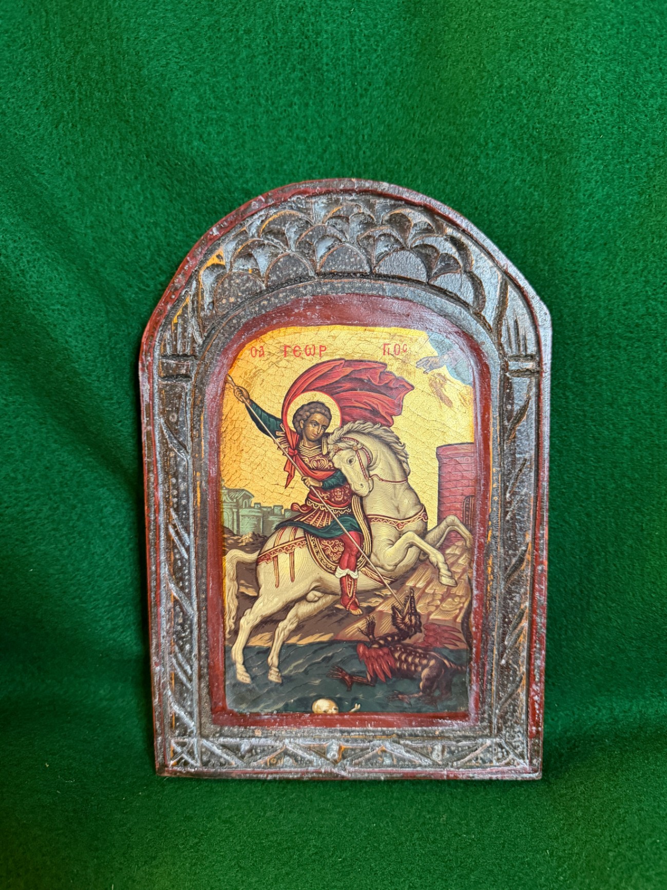 Decorative handmade Orthodox Christian Icon  - image 1 of 3