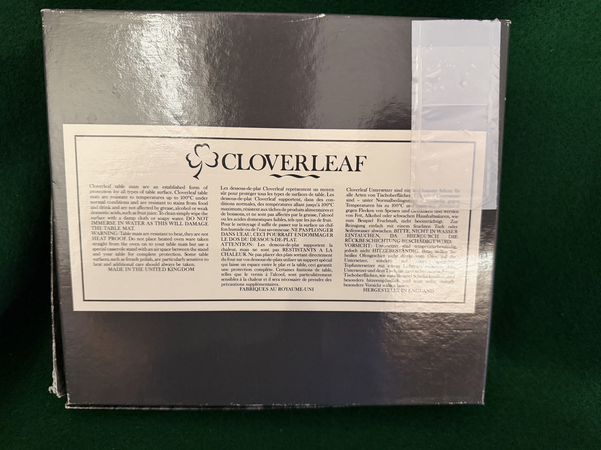 Cloverleaf Table Mats - image 6 of 6