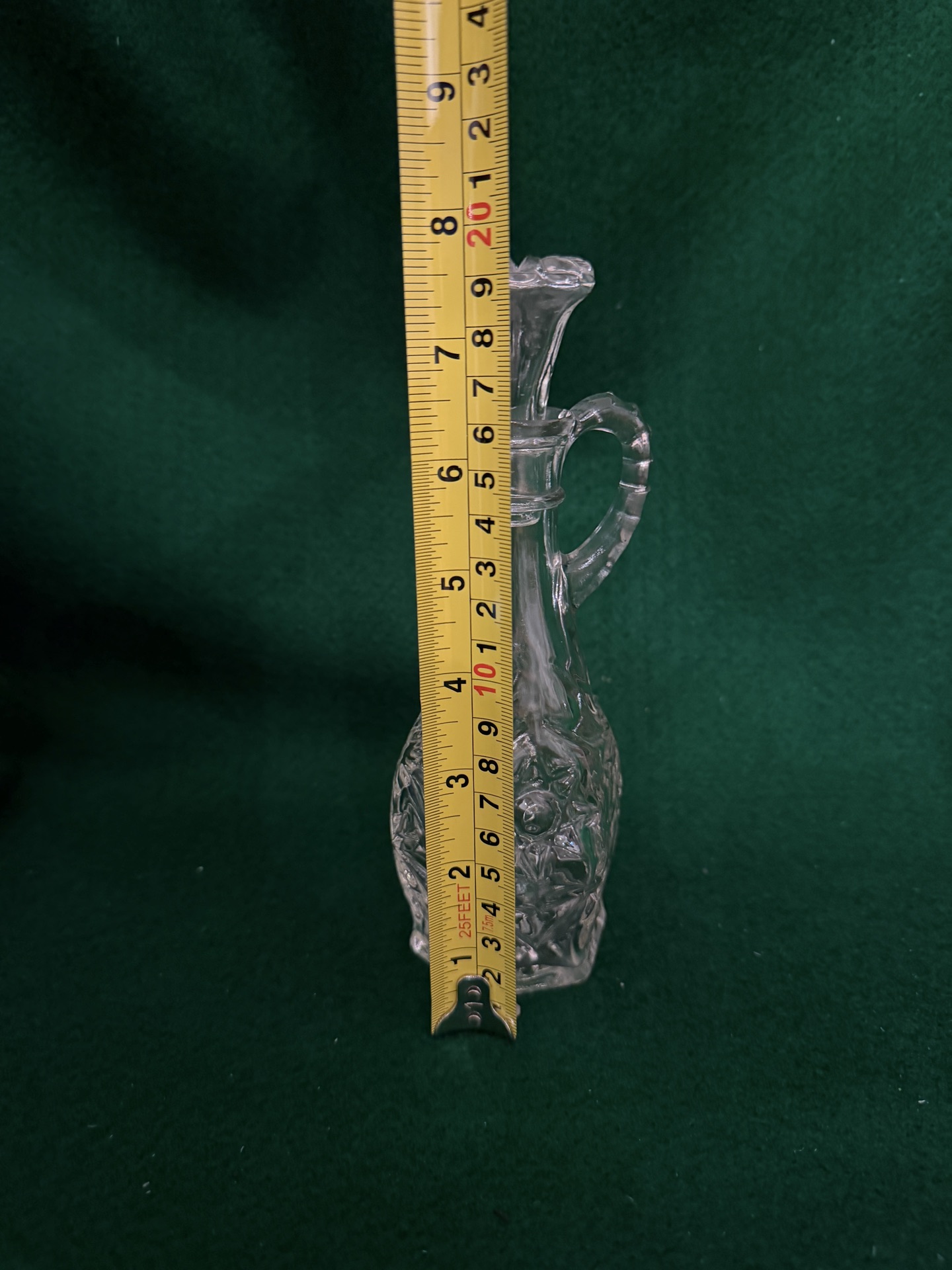 vintage Anchor Hocking  (EAPC) glass oil or vinegar cruet bottle - image 4 of 4