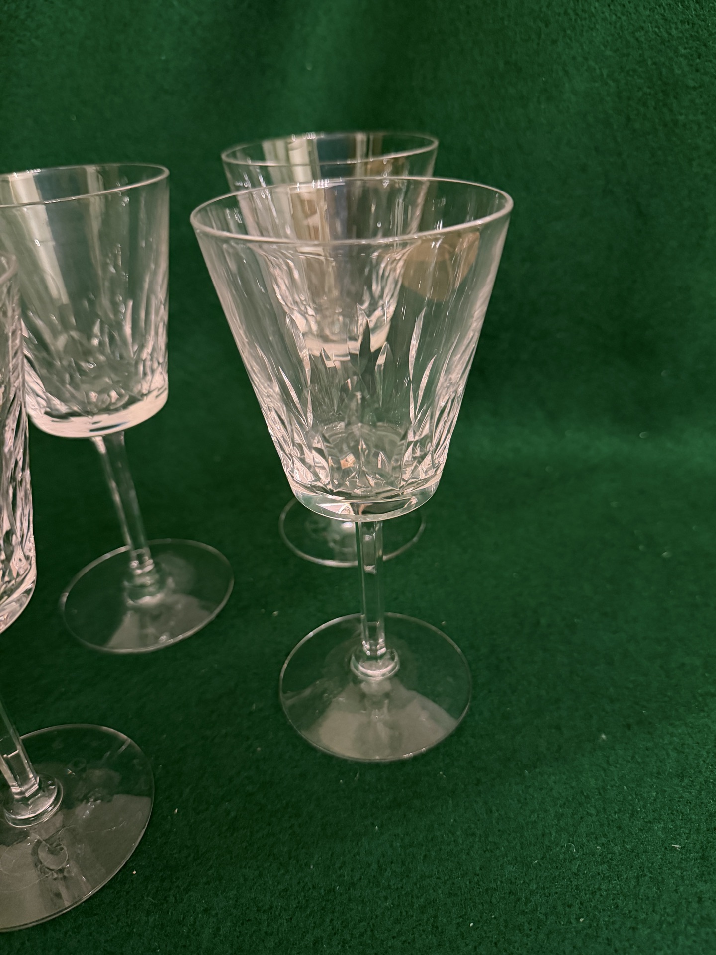 Waterford Crystal wine glasses - image 2 of 3