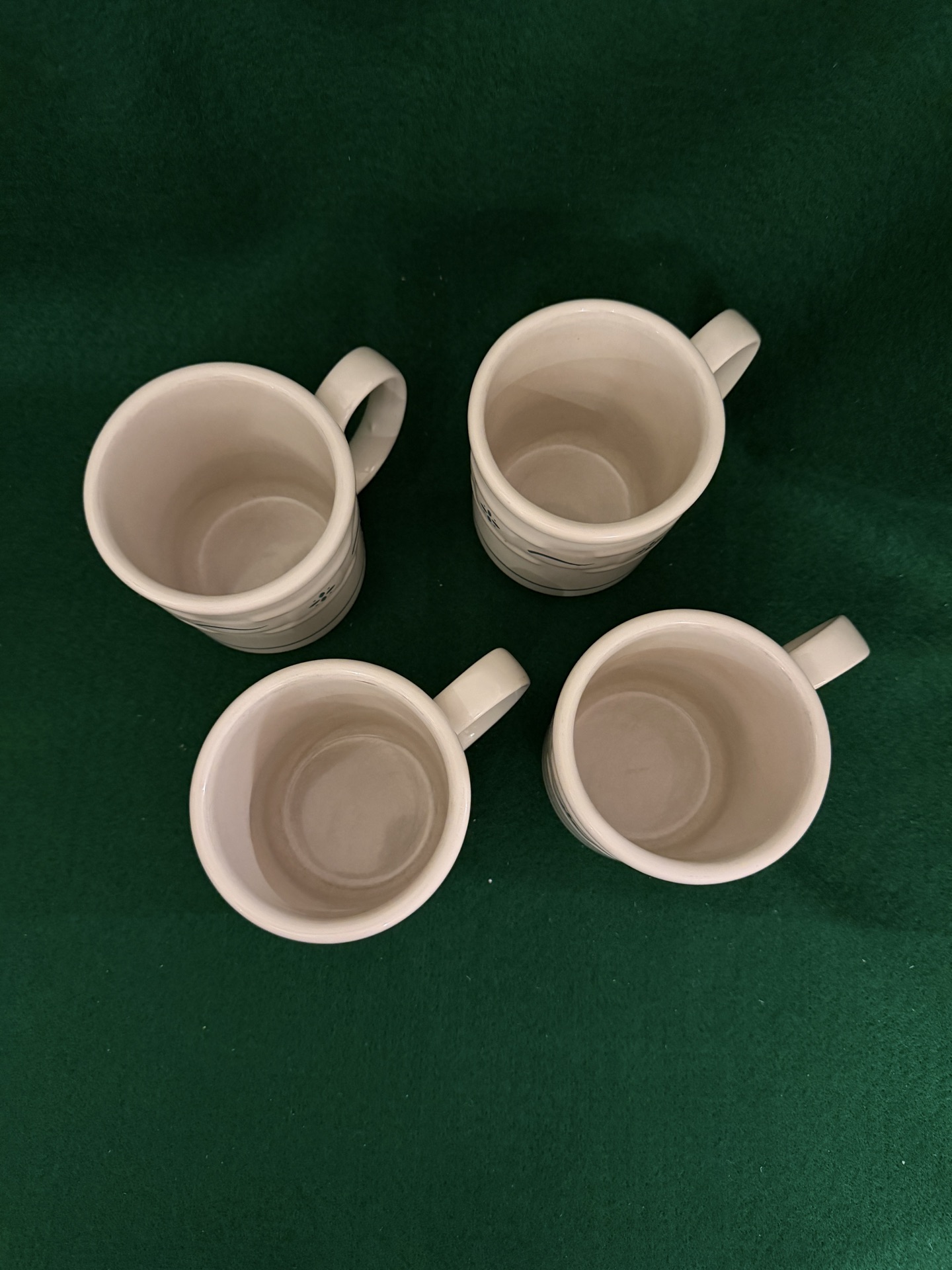 4-Longaberger mugs - image 2 of 3