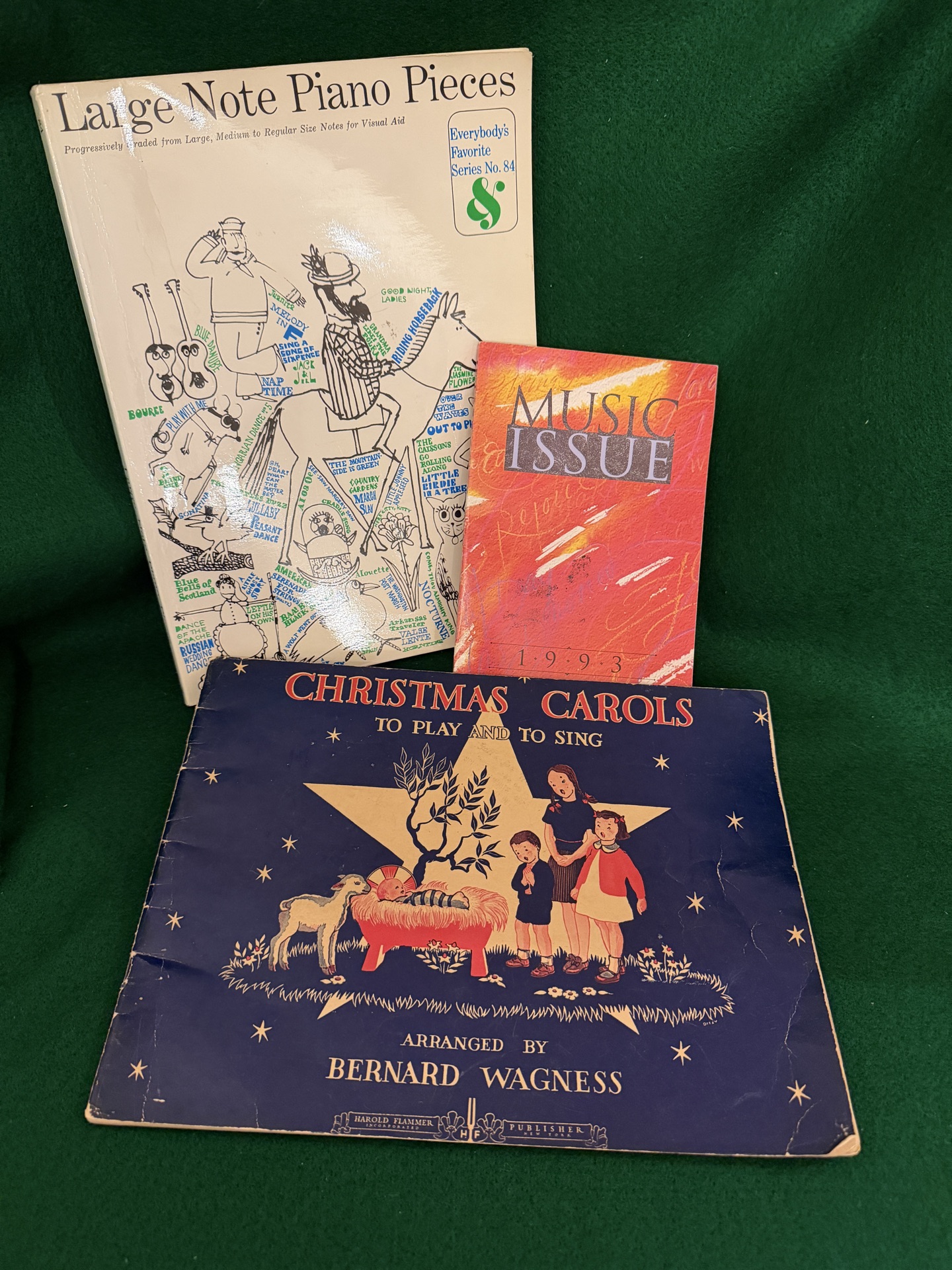 3 Vintage Music Books - image 1 of 3