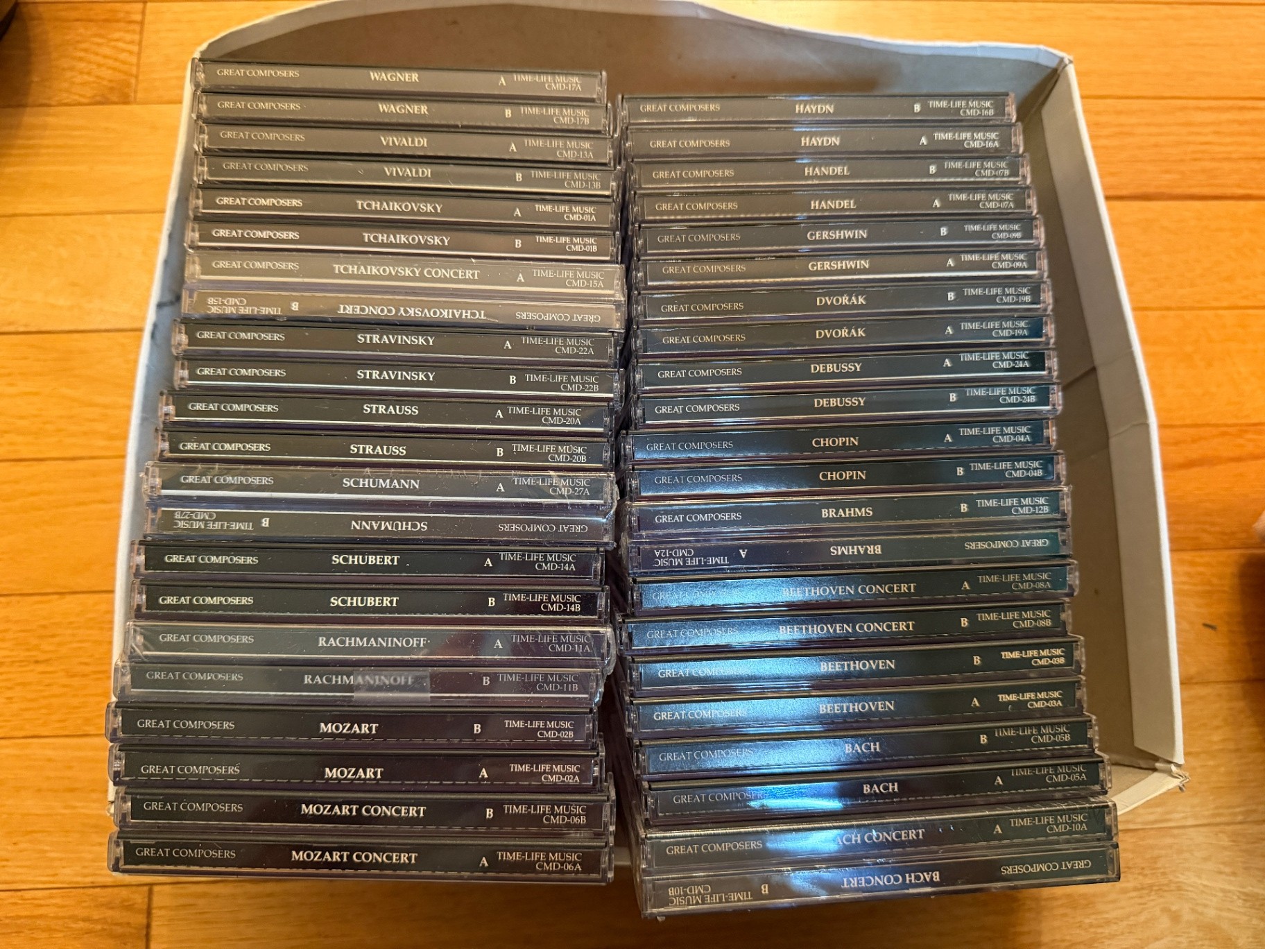  vintage Time-Life Music "Great Composers" CD collection - image 1 of 3