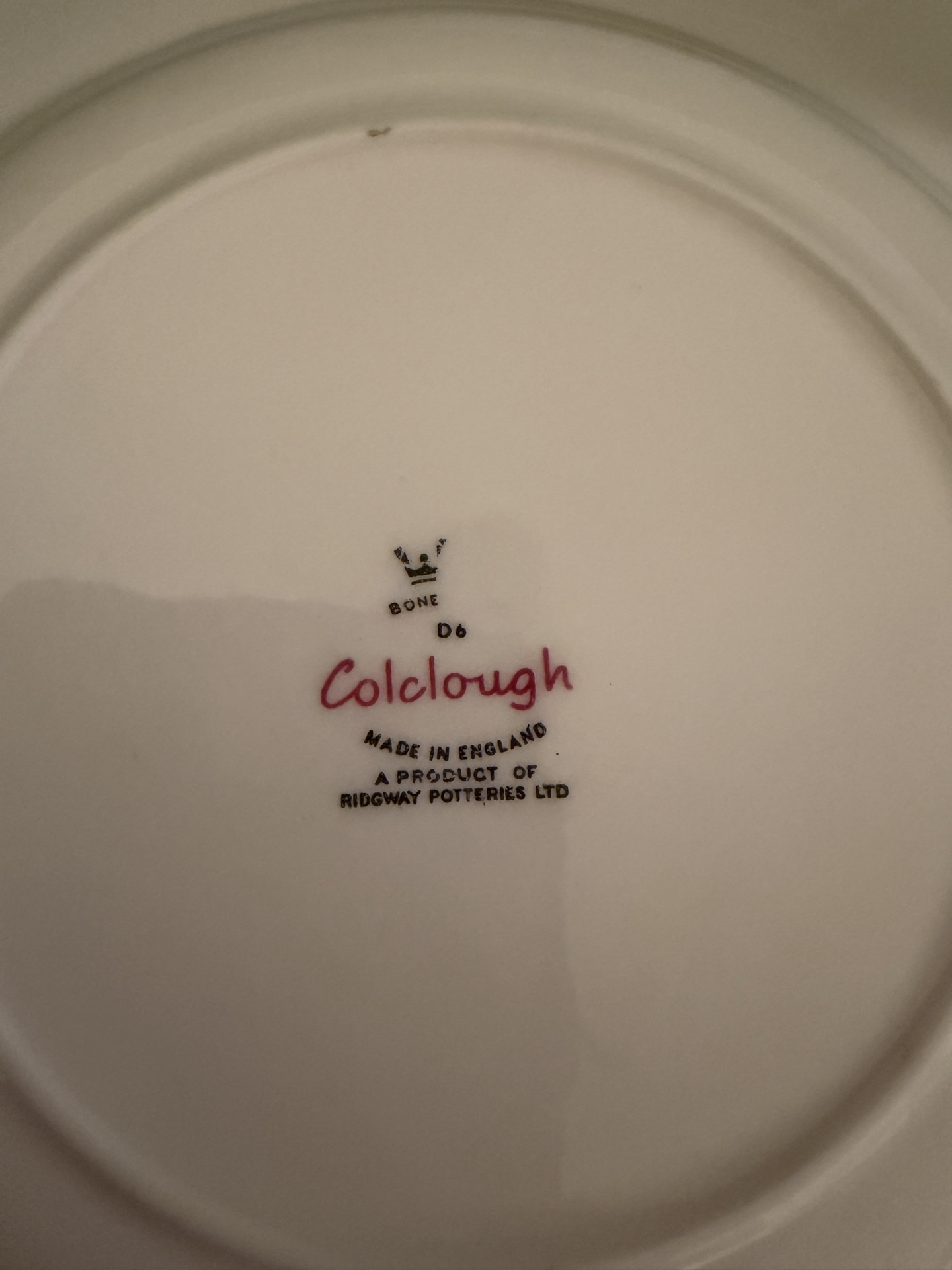 4-vintage Colclough Fragrance pattern (7433) bone china square side plates - image 7 of 9