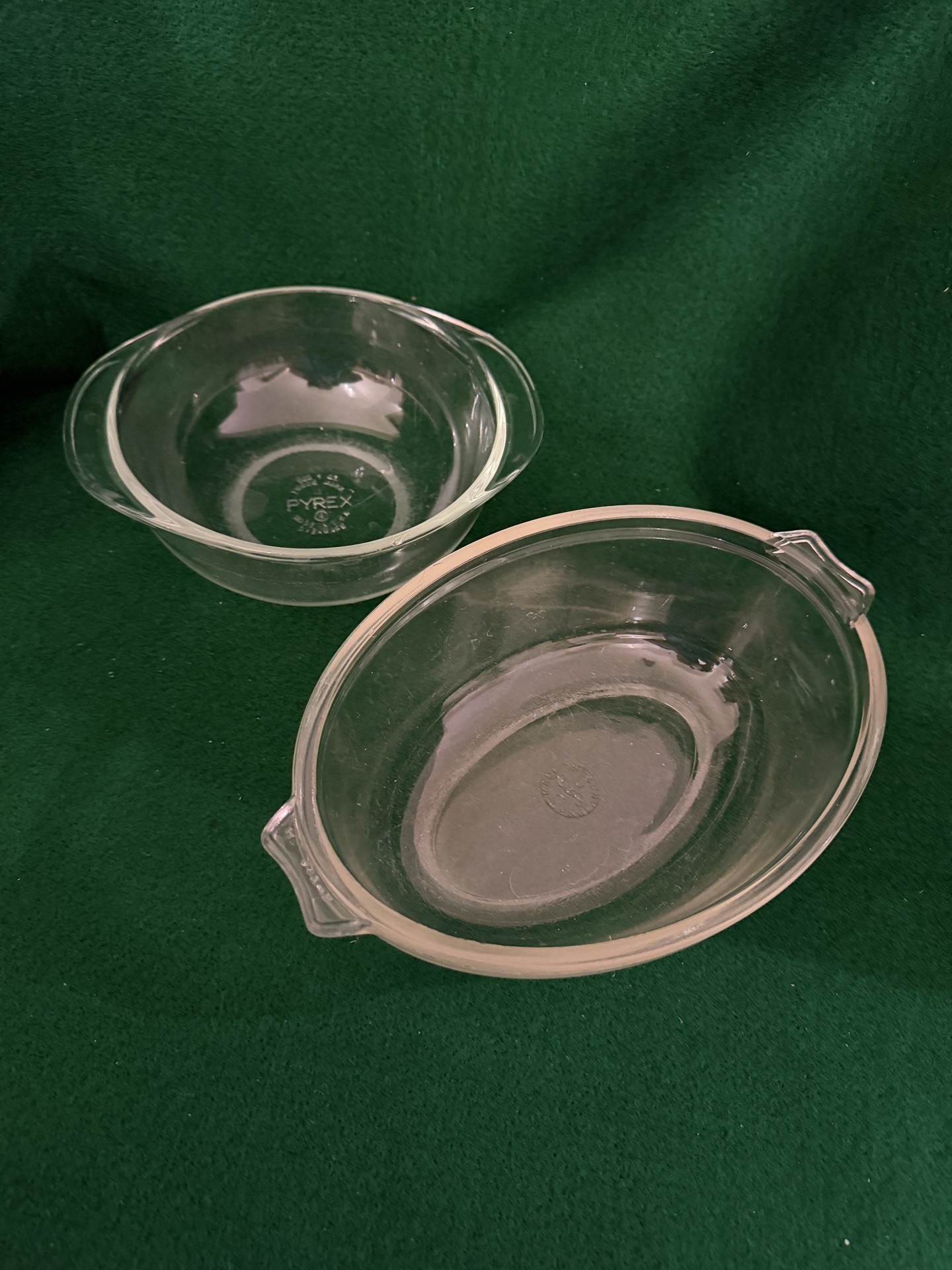 2-Pyrex Glass Dishes - image 1 of 5