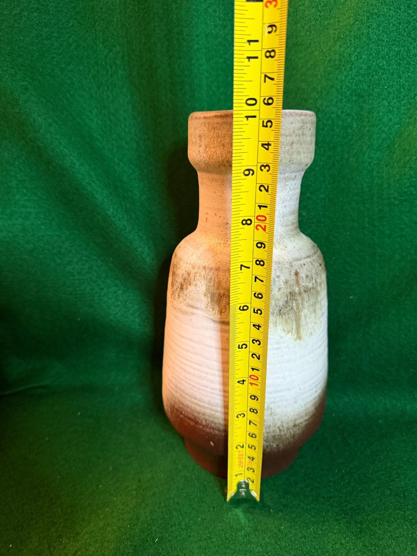 vintage German ceramic pottery vase - image 3 of 4