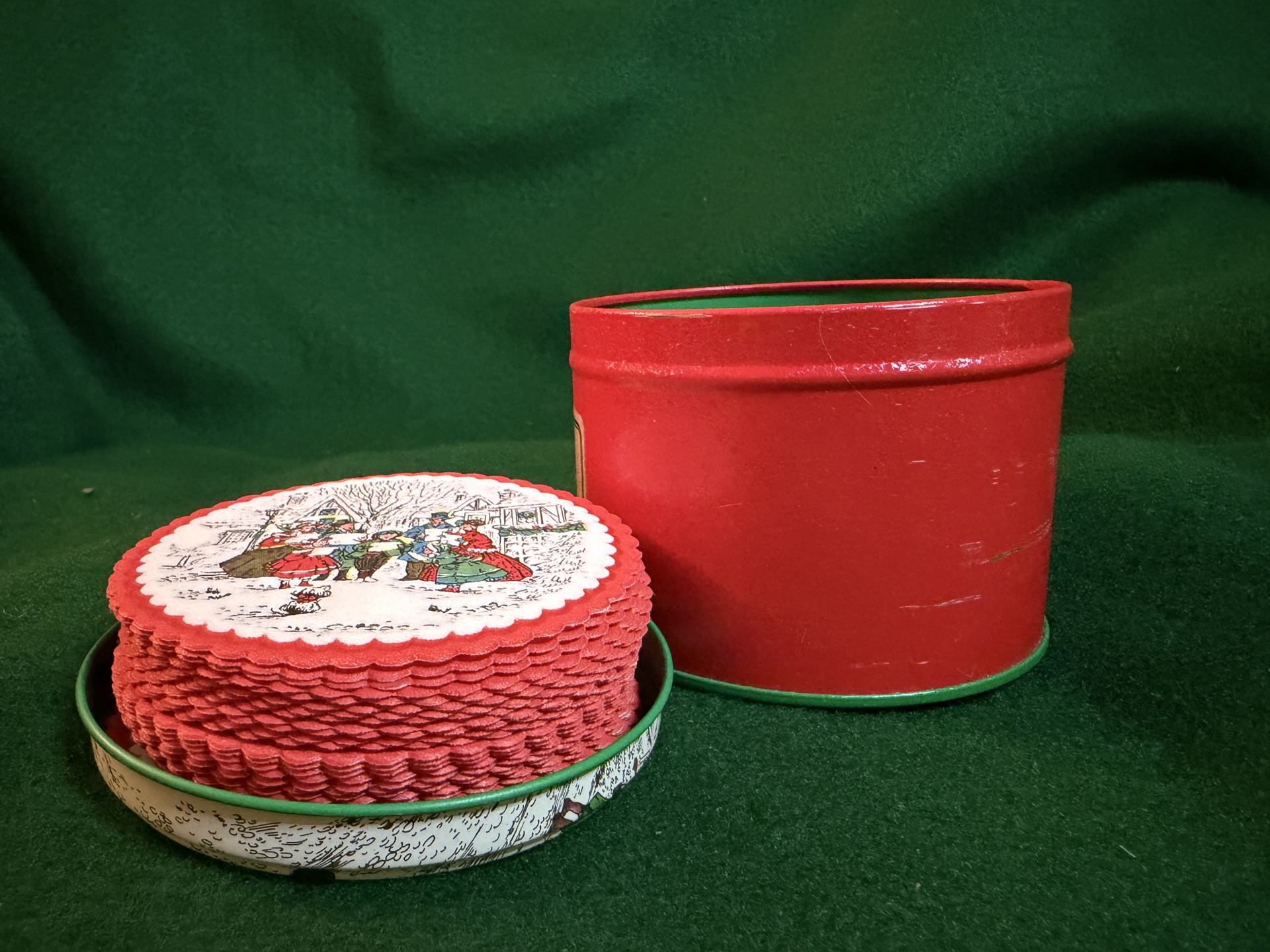 vintage Potpourri Press Coaster Tin - image 4 of 4