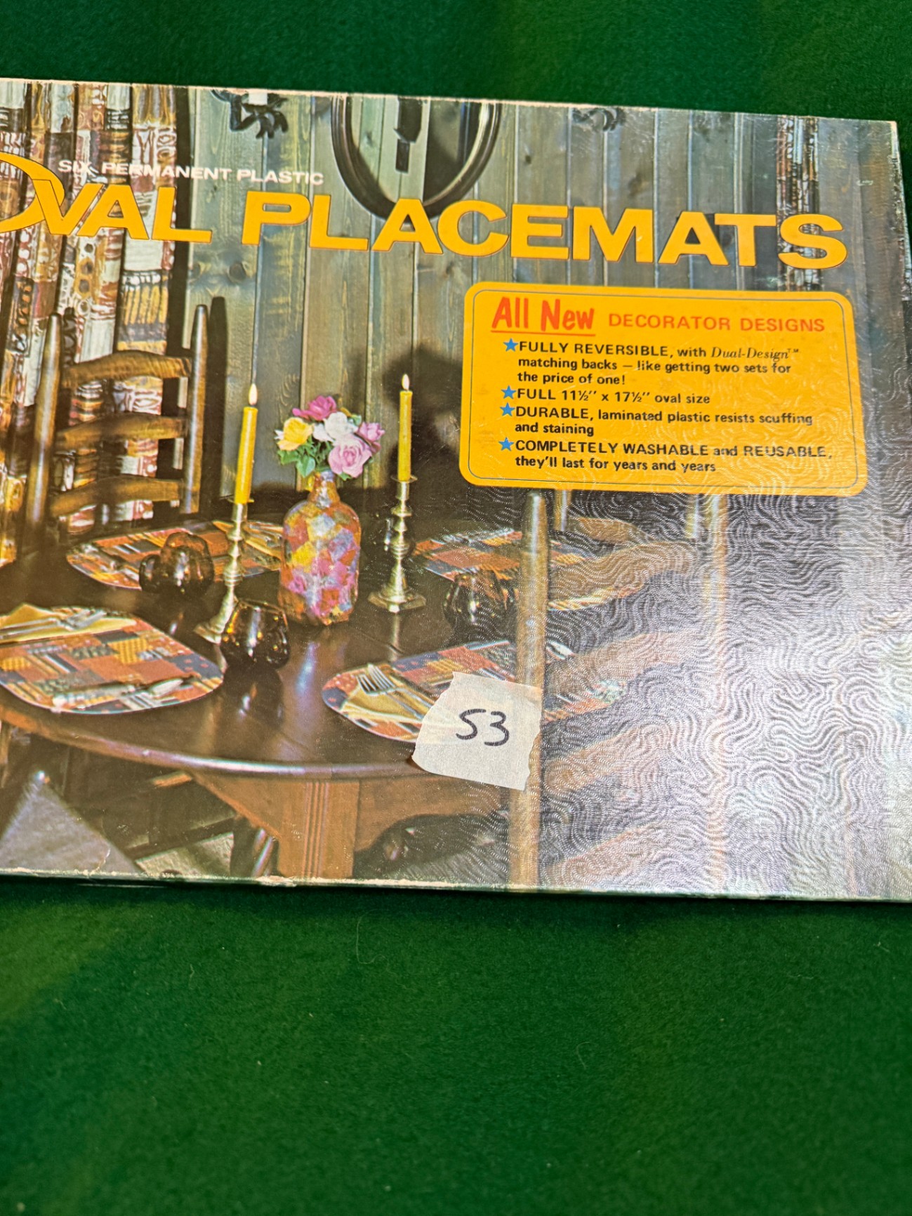 Vintage Vinyl Placemats - image 2 of 2