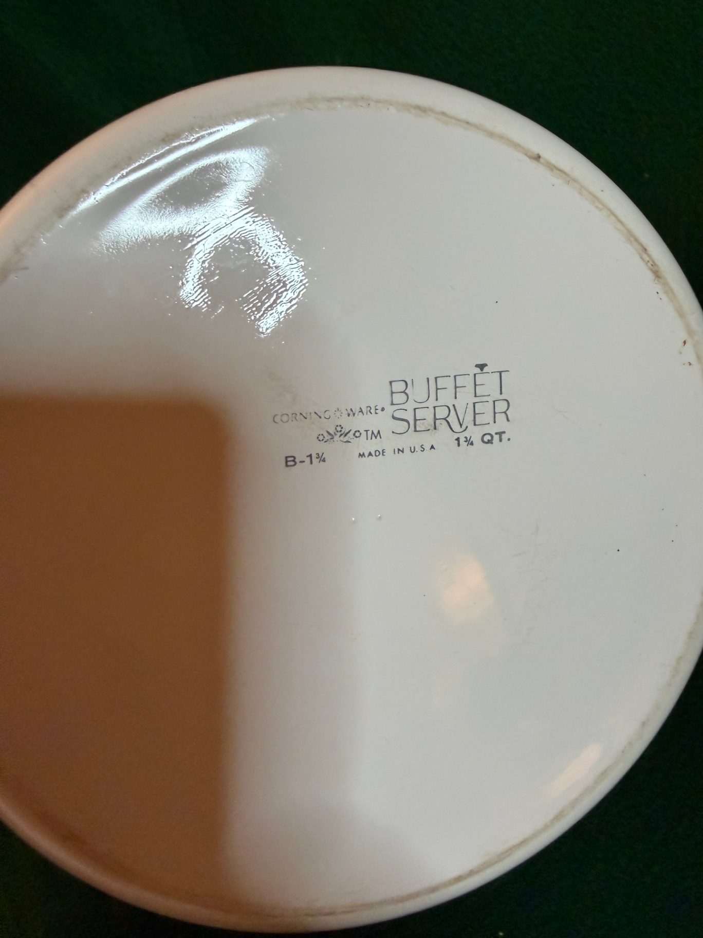Vintage Corning Ware 4 Pint Buffet Server - image 3 of 4