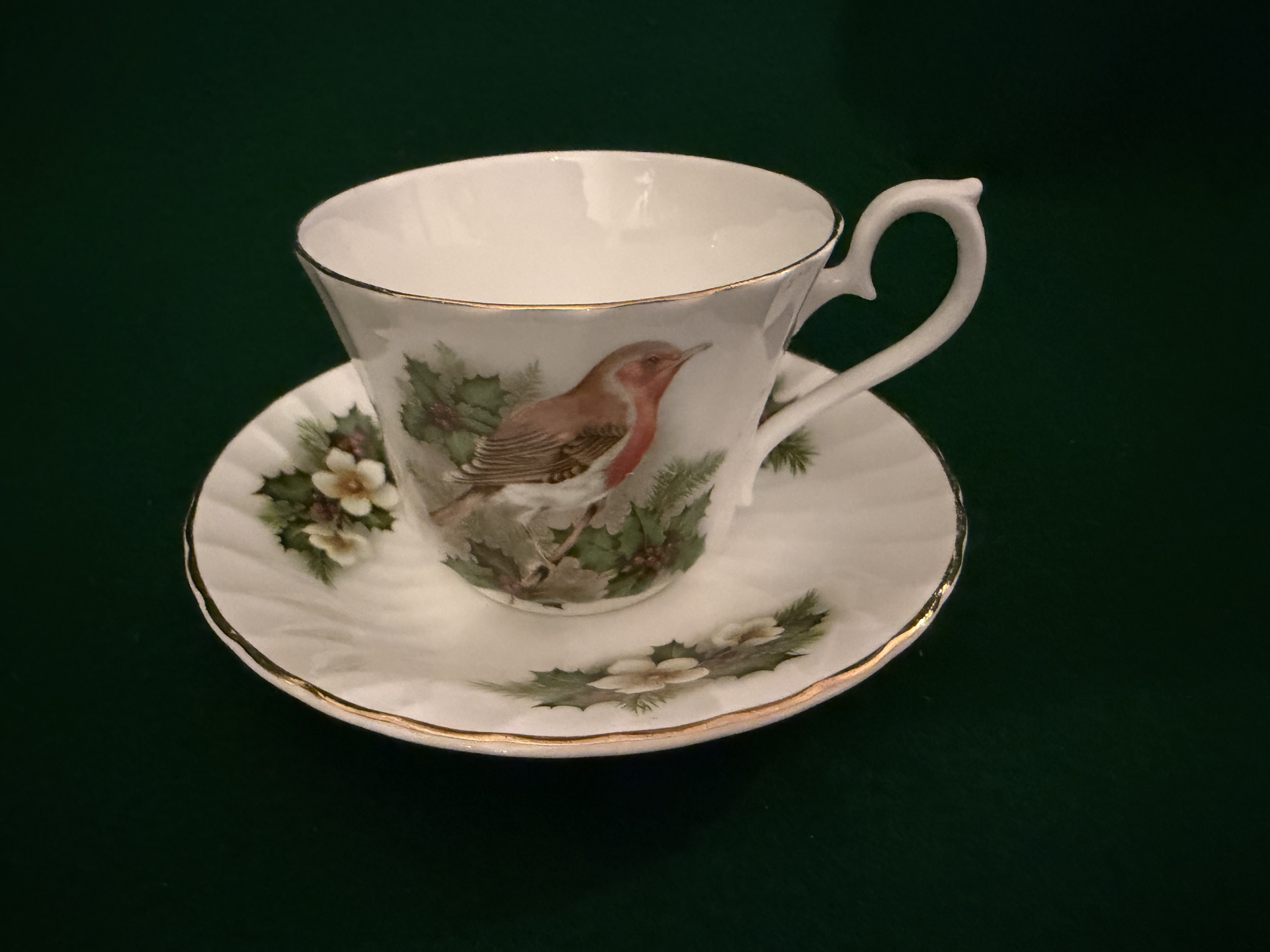 vintage Royal Sutherland fine bone china teacup and saucer set - image 2 of 5