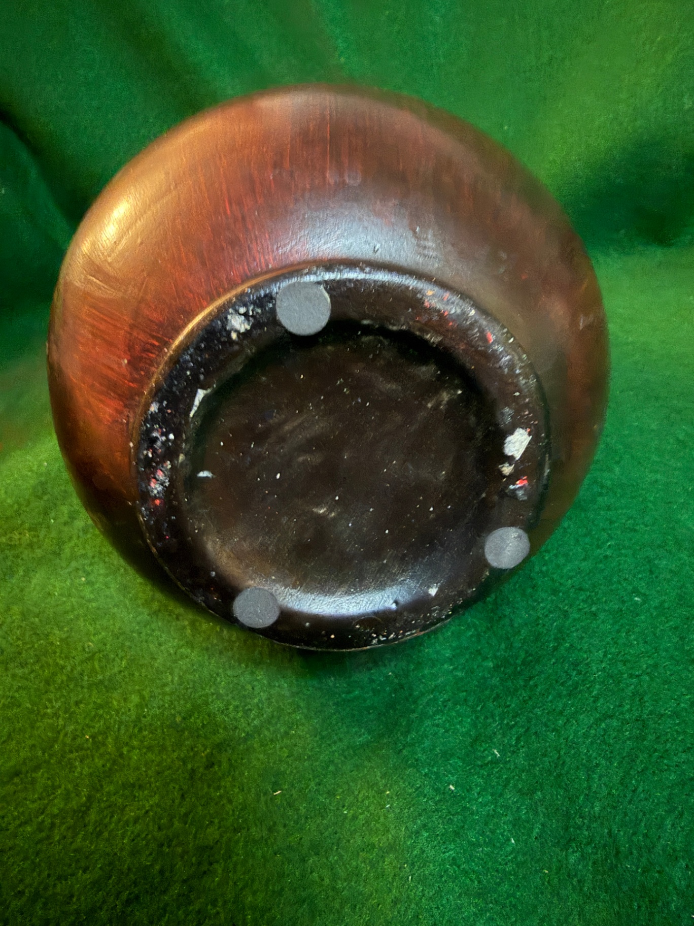 Brown, 2-handled vase - image 4 of 5