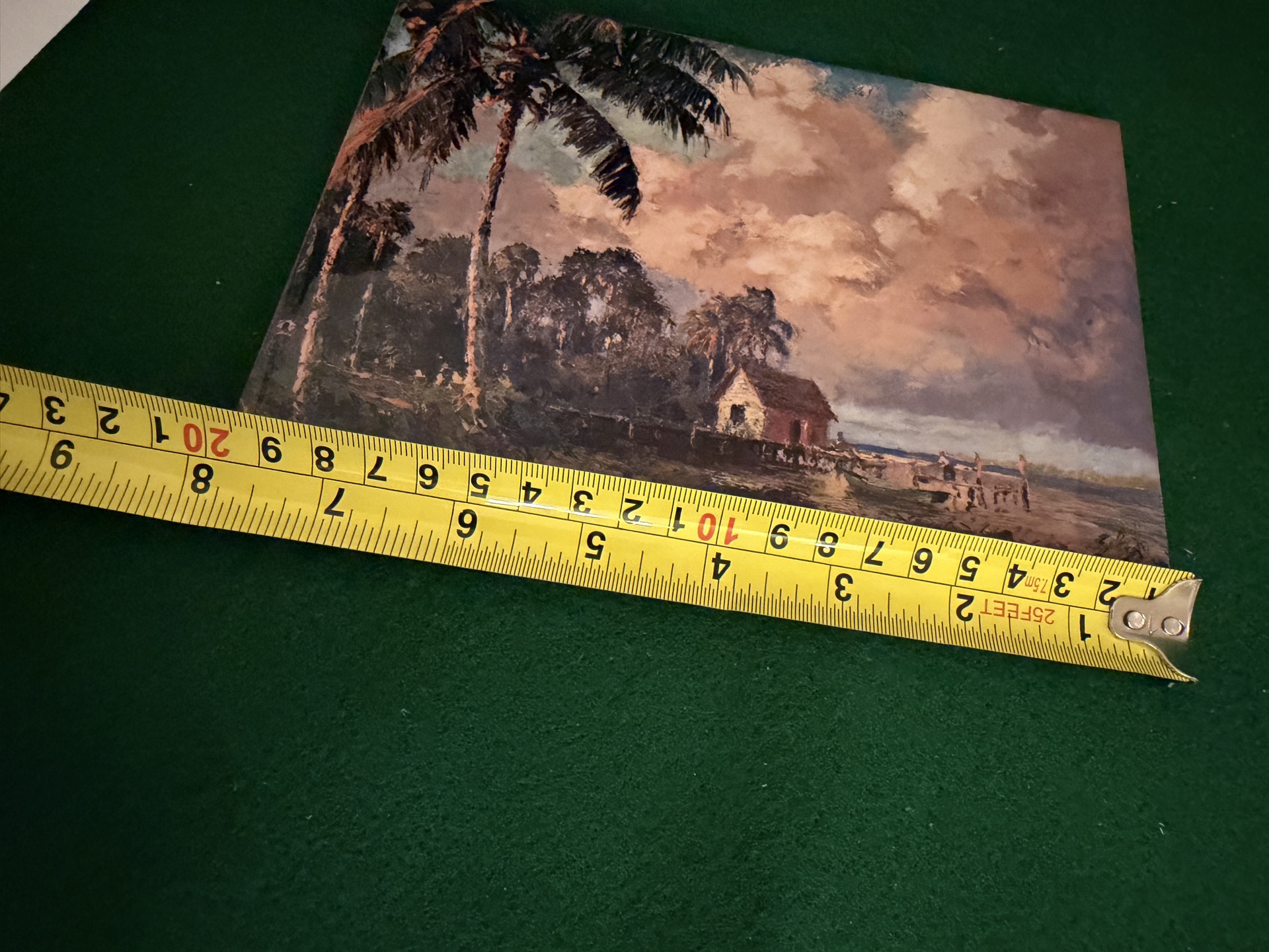Collectible Tile featuring landscape painting by artist Albert Ernest "Bean" Backus - image 5 of 8