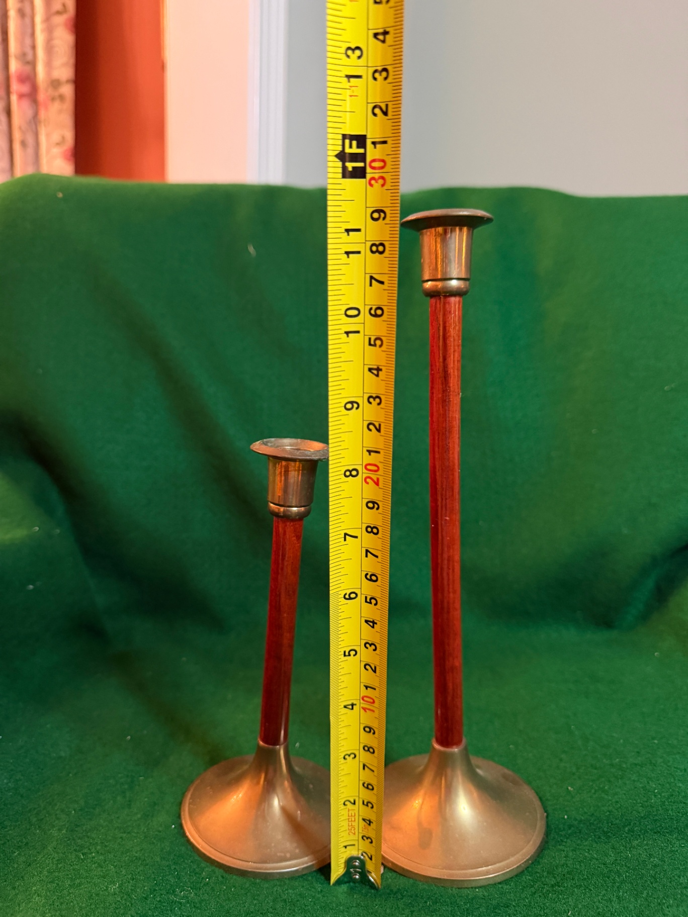 2 MCM-style Candlesticks - image 2 of 2