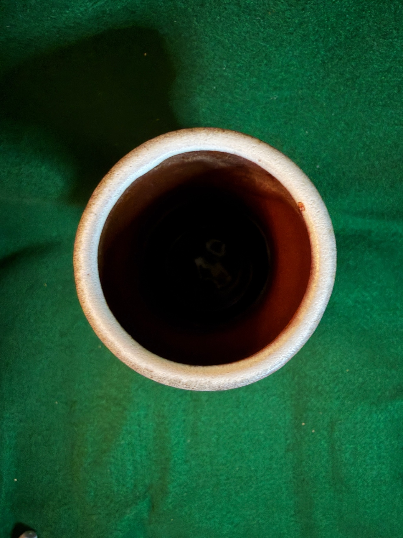 vintage German ceramic pottery vase - image 2 of 4