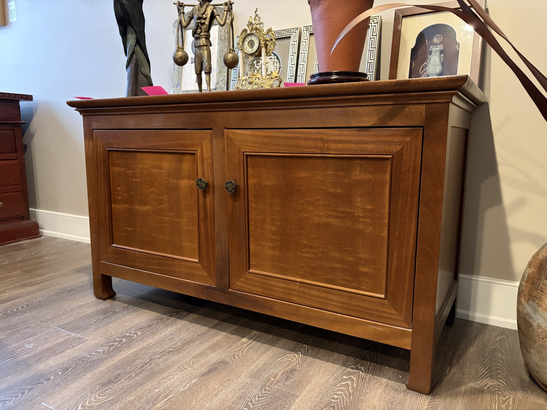 Solid Wood two-door cabinet - image 1 of 6