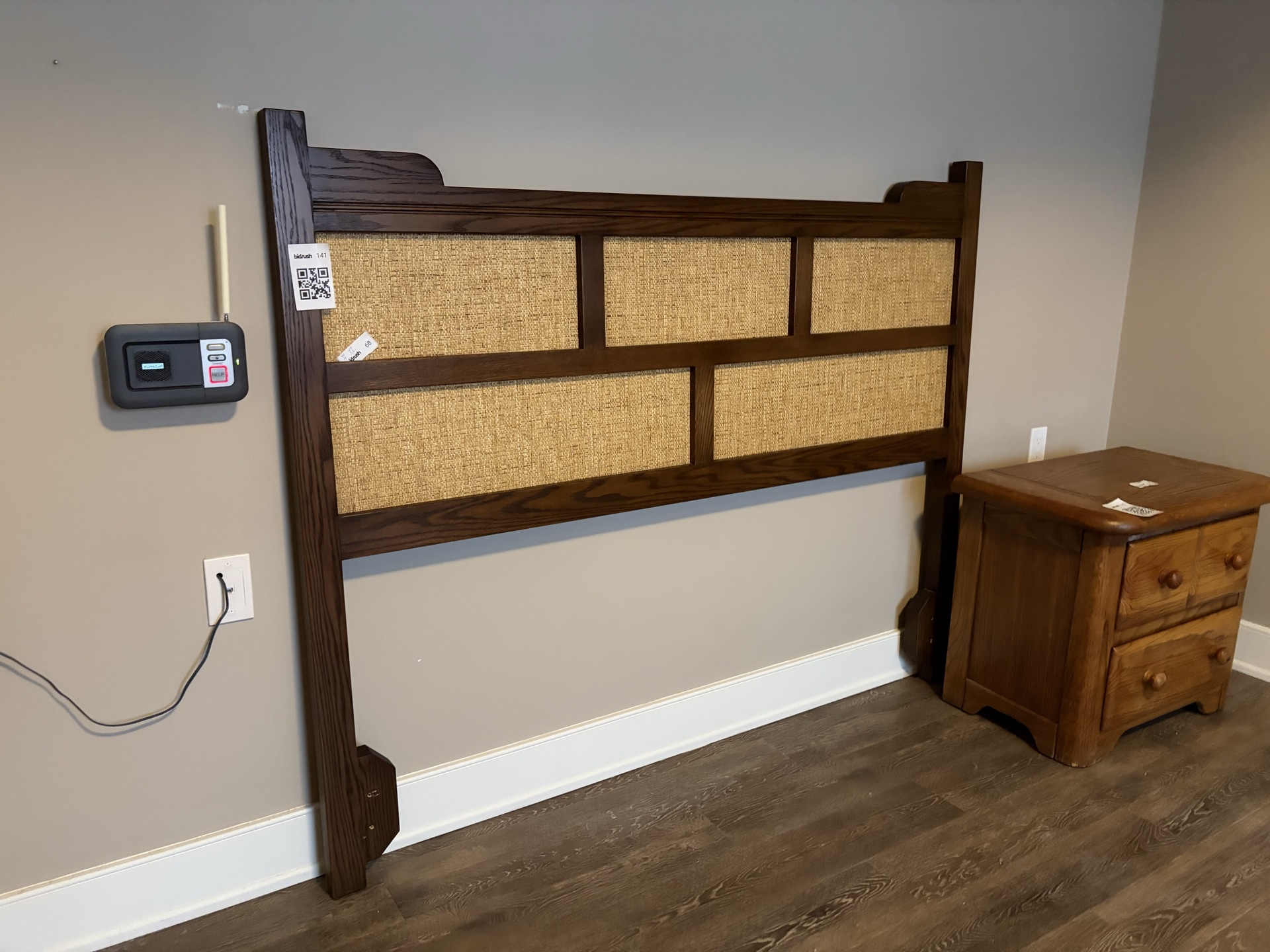 Chinese Antique Wooden Headboard   - image 1 of 4