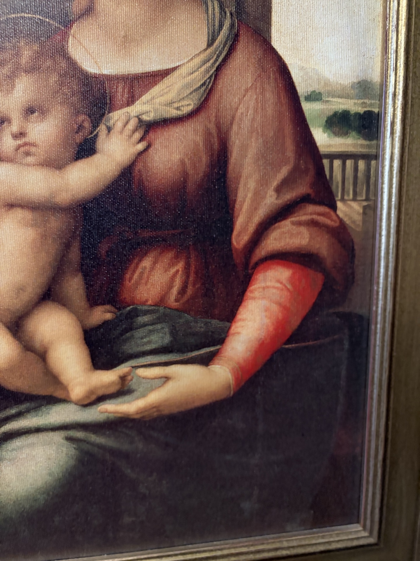 Holy Family Framed Painting - image 4 of 6