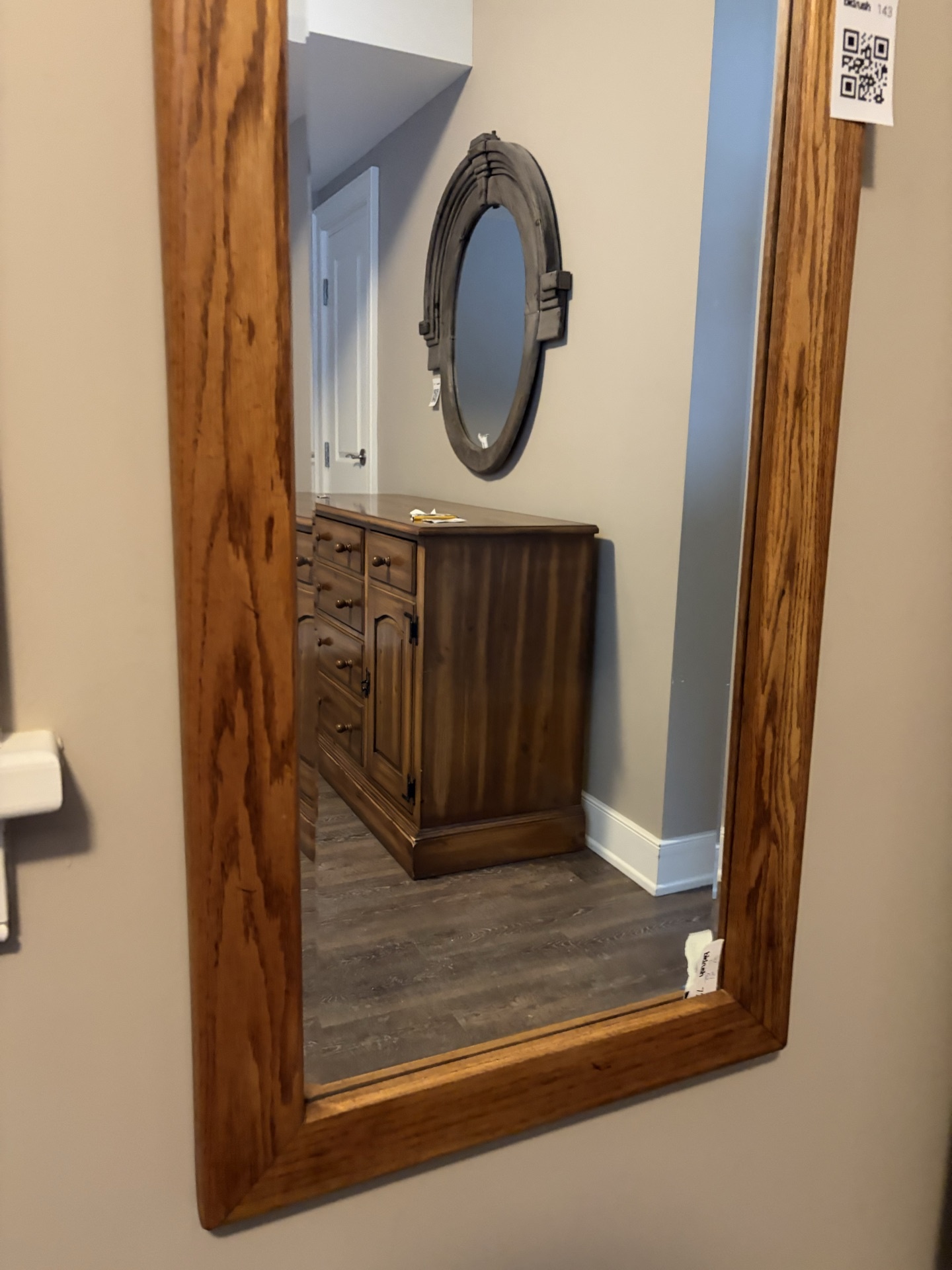 Oak Arched Mirror - image 4 of 7