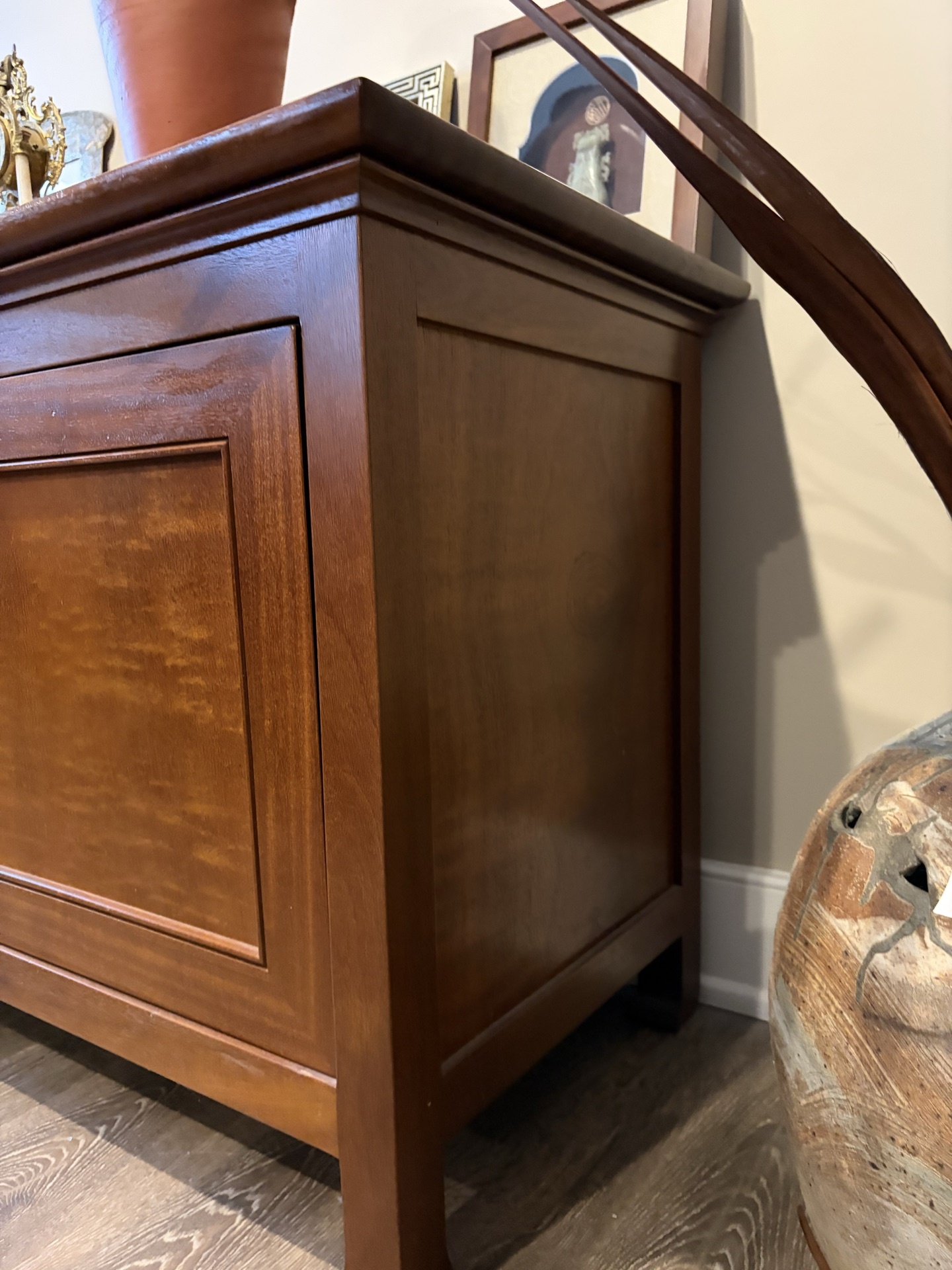 Solid Wood two-door cabinet - image 2 of 6