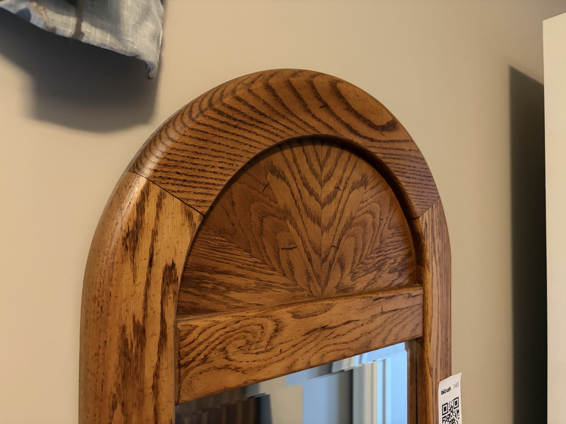 Oak Arched Mirror - image 6 of 7