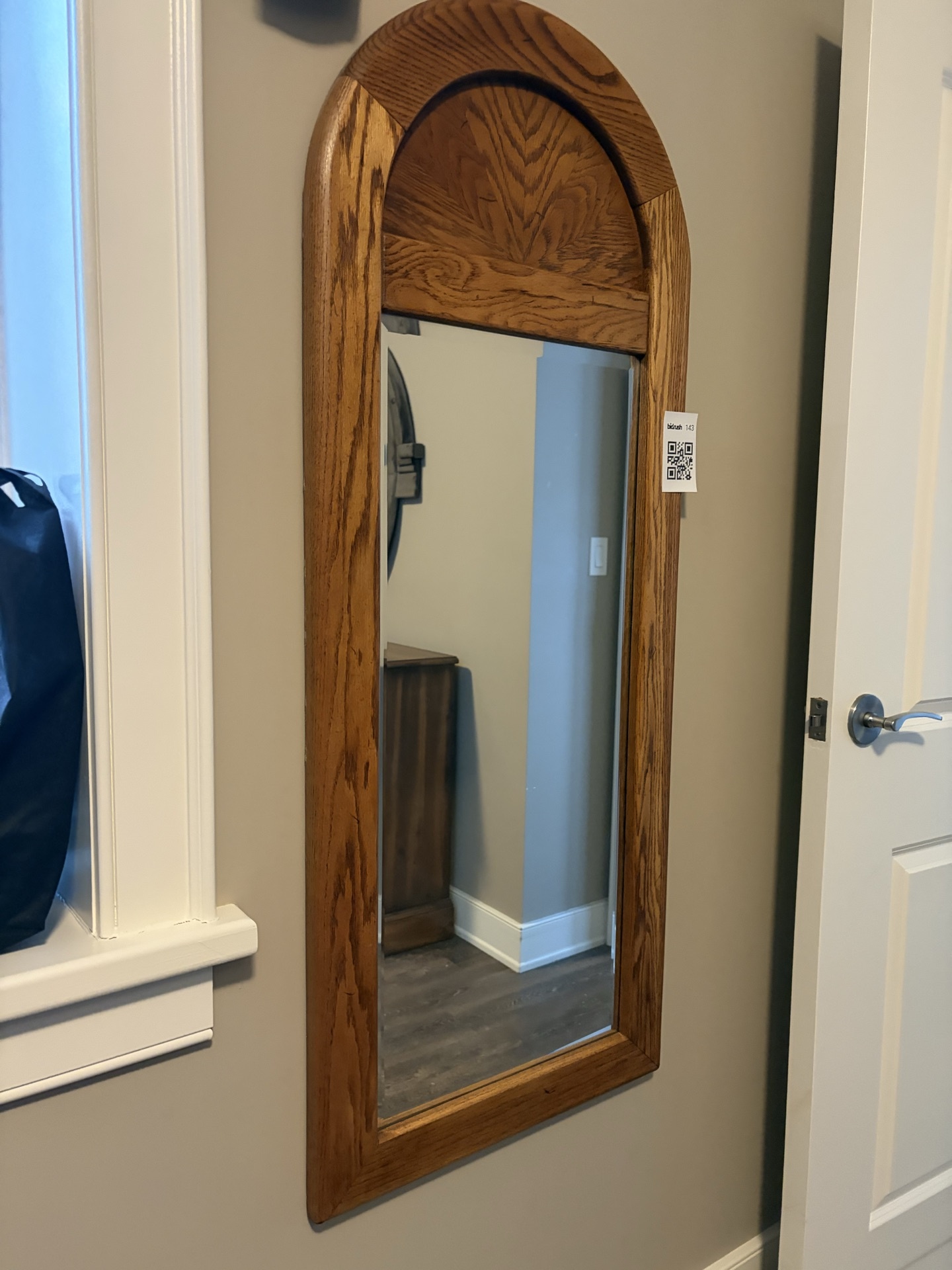 Oak Arched Mirror - image 5 of 7