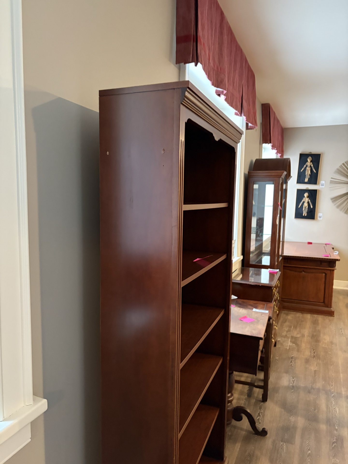 Tall Wood Bookshelf - image 3 of 4