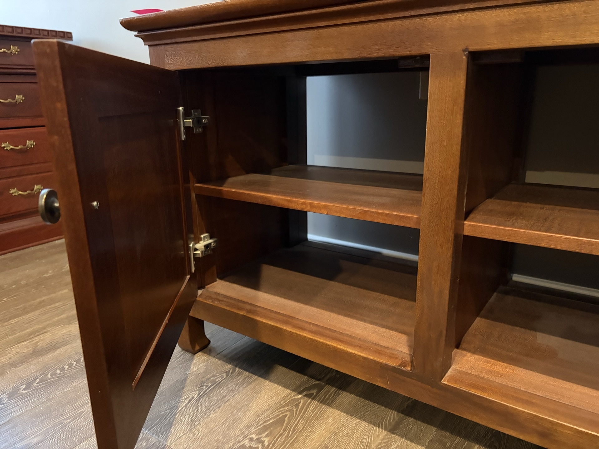 Solid Wood two-door cabinet - image 4 of 6