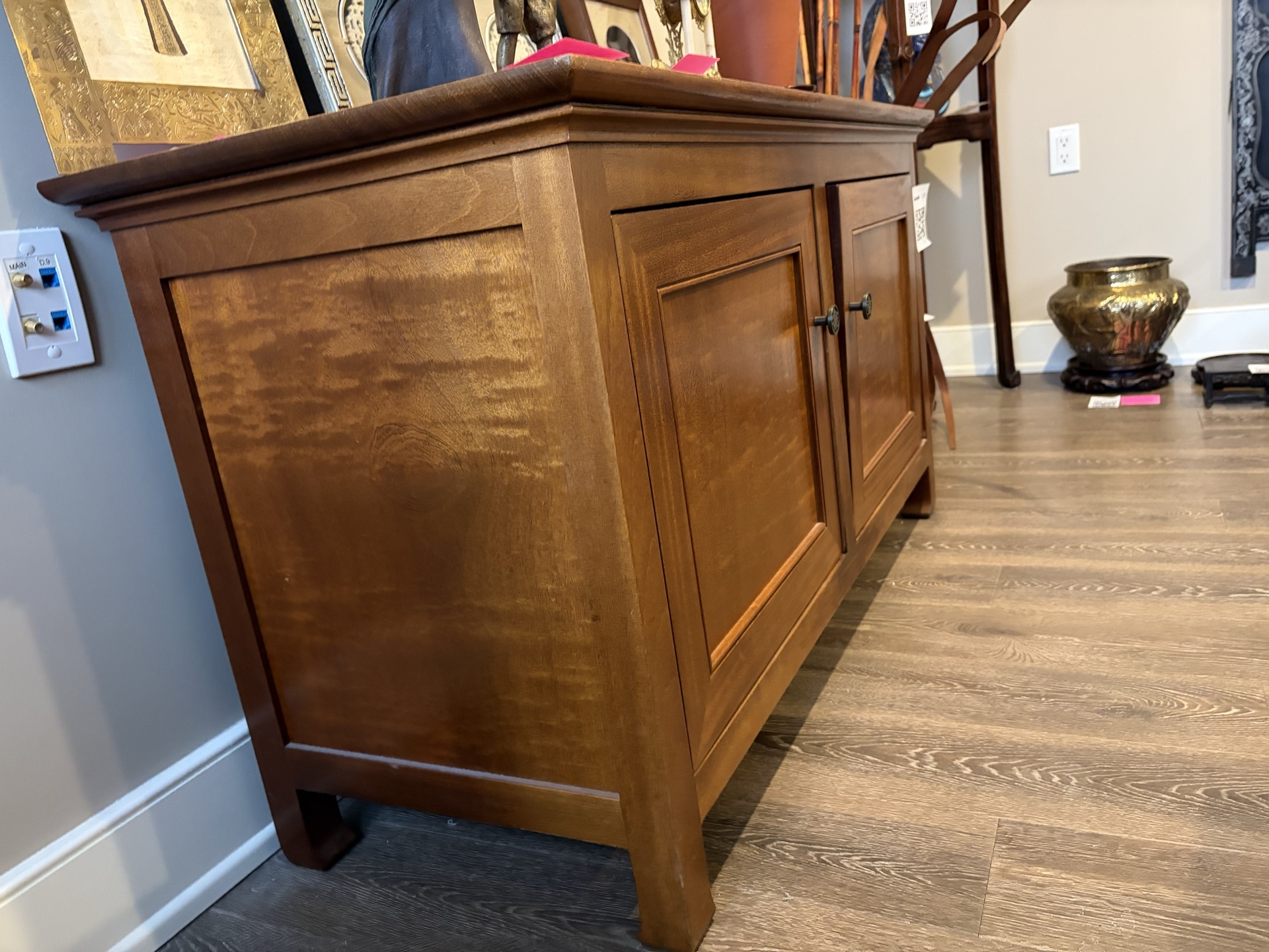 Solid Wood two-door cabinet - image 5 of 6