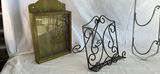 Vintage Painted Pyrex casserole, Towel Rack, etc. - thumbnail 2 of 4