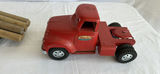 Tonka Toys: red logging truck with log trailer and red fire engine with accessories - thumbnail 9 of 14