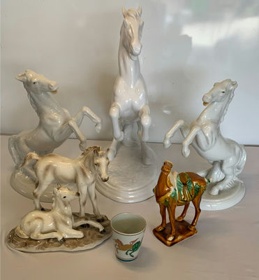 Collectible Porcelain Horses - Image 1 of 10