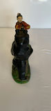 Antique Painted Cast Iron Piggy Bank of Native American hunting a Bear - thumbnail 4 of 7