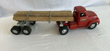 Tonka Toys: red logging truck with log trailer and red fire engine with accessories - thumbnail 6 of 14
