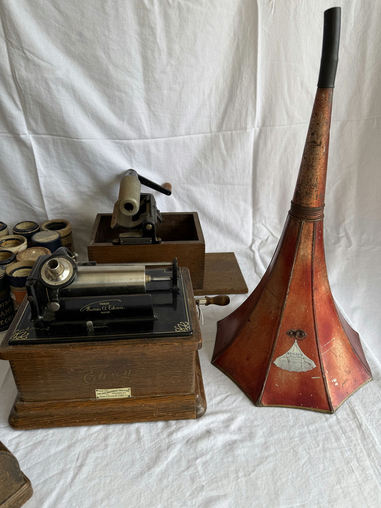 Antique Edison Fireside Phonograph Model A - image 1 of 10