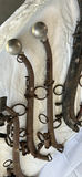8 Antique Wood and metal Parts of a Horse Harness - thumbnail 6 of 7
