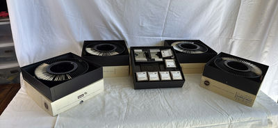 Kodak Carousel slide trays and Pana-Vue 2 slide viewer - Image 1 of 8