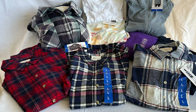 Assorted women's casual shirts, hoodies, and outerwear - Image 1 of 8