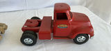 Tonka Toys: red logging truck with log trailer and red fire engine with accessories - thumbnail 8 of 14